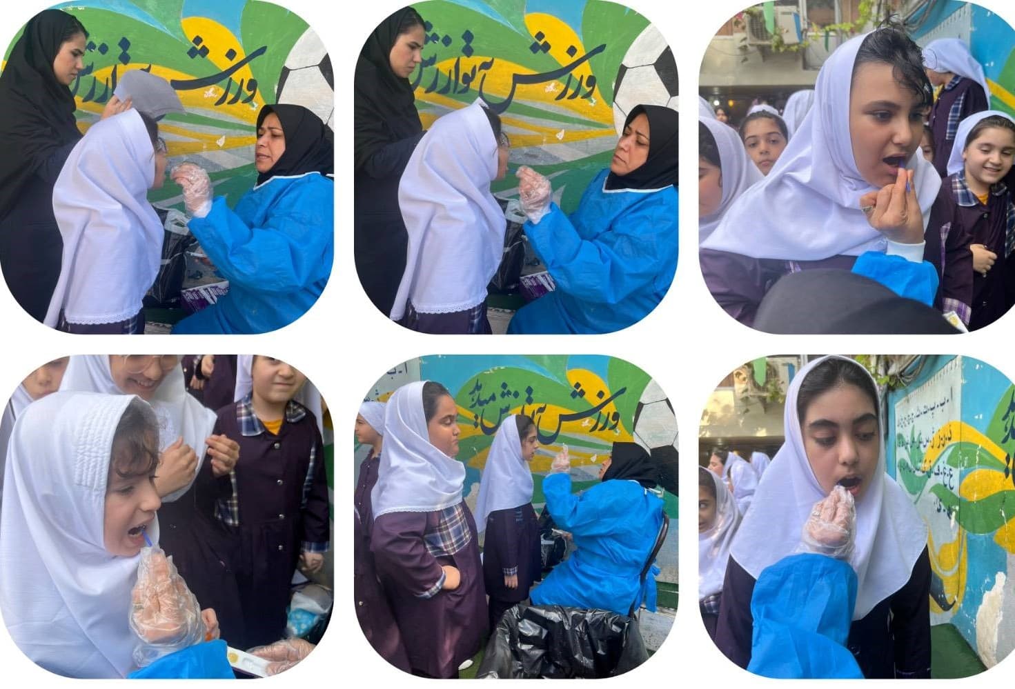اجرای طرح وارنیش فلورایدتراپی دندان